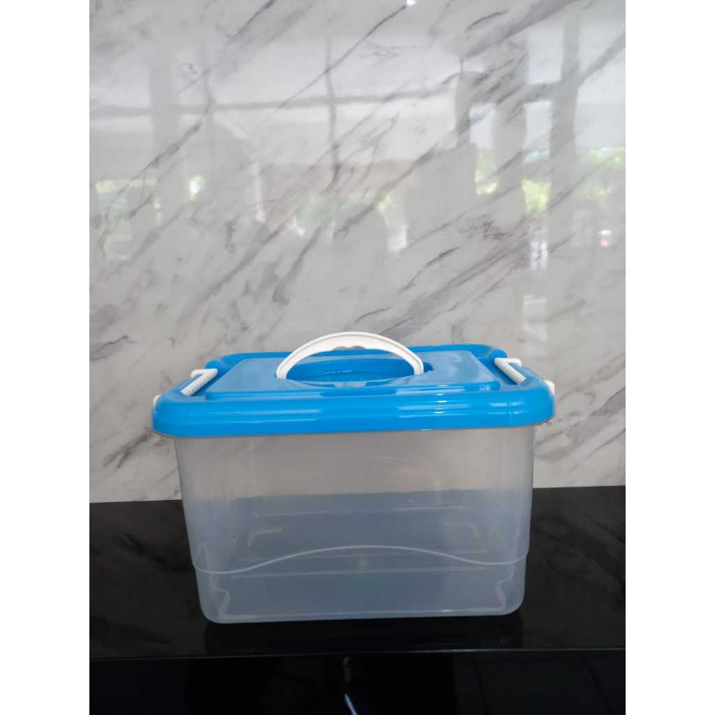Container Box 15Ltr SPARTA + Gg Container Plastik Murah / Container Box Transparan Multiplast
