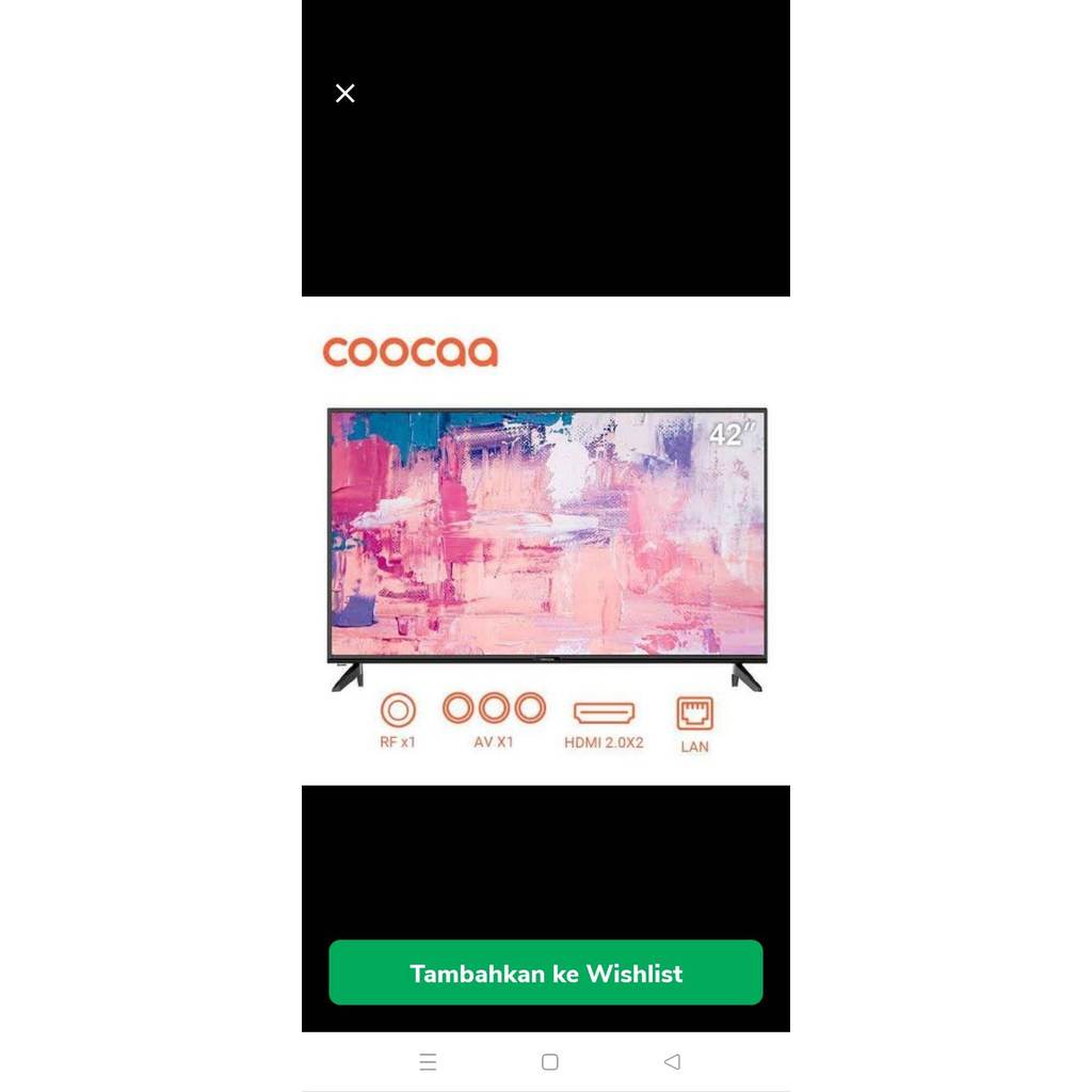 coocaa 42s3g android tv