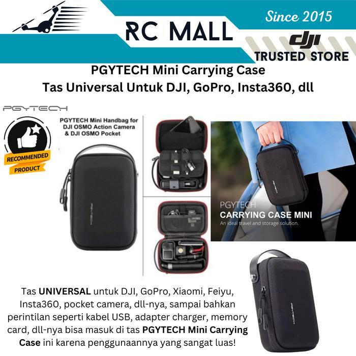 Glorious I.T PGYTECH Mini Carrying Case Tas Bag Universal Action Cam dan Pocket Camera DJI Osmo Acti