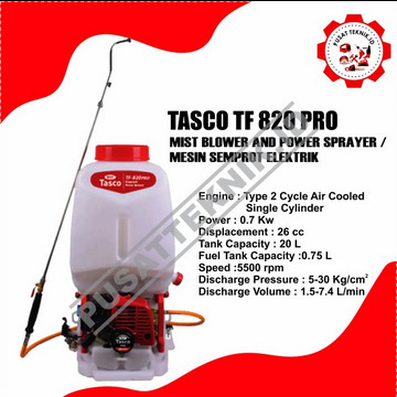 TASCO TF 820 PRO MESIN SPRAYER HAMA 20L TASCO TF820PRO