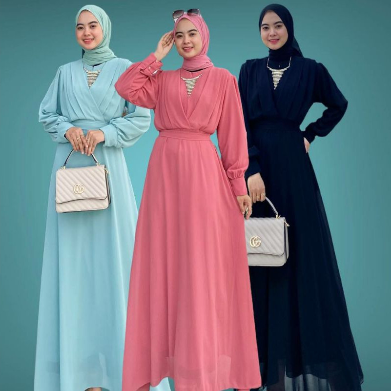 PRILLY BUSANA - THANIA DRESS CERUTY BABYDOLL - GAMIS GERUTY BABYDOLL - GAMIS LEBARAN