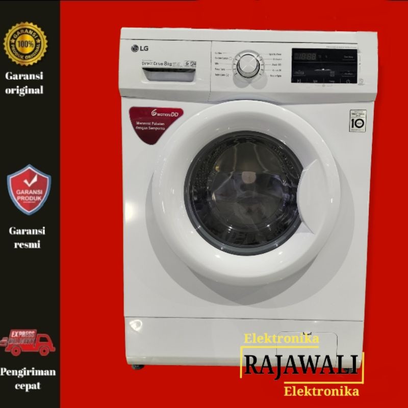 LG mesin cuci front loading 8 kg DIRECT DRIVE