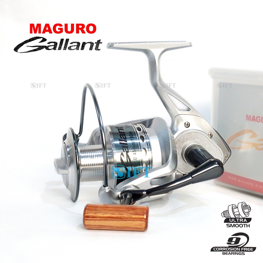 Reel MAGURO GALLANT 4000 5000 6000 7000 8000 | 9BB | Sungai - Laut IFT Pancing