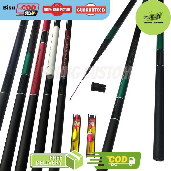 Joran Tegek Fishing Rod 1 Set Size 180 Cm - 720 Cm - 360, Joran Saja