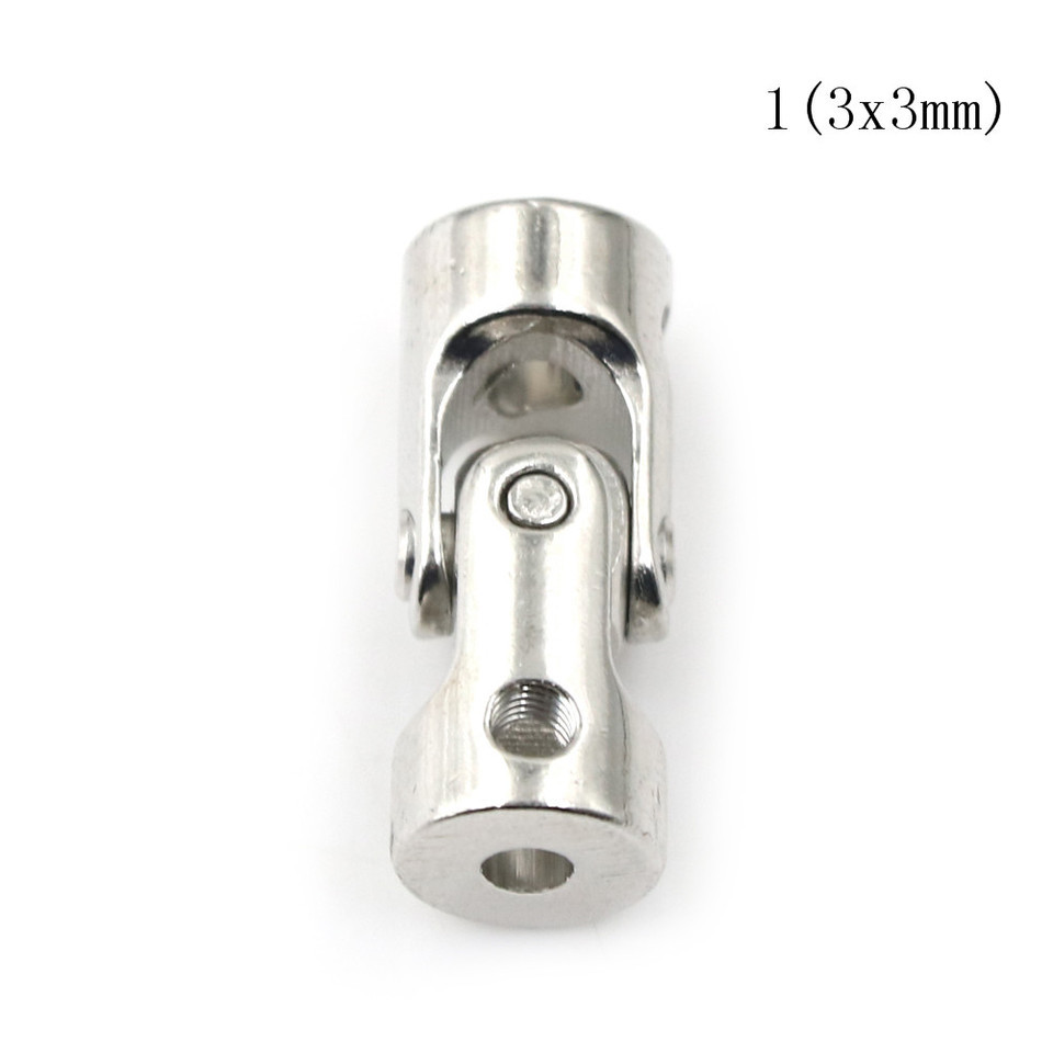 For 4*3mm/4*4mm/5*4mm/5*5mm/5*6/6*6mm RC Boat Metal Car Joint Gimbal Couplings Universal Joint