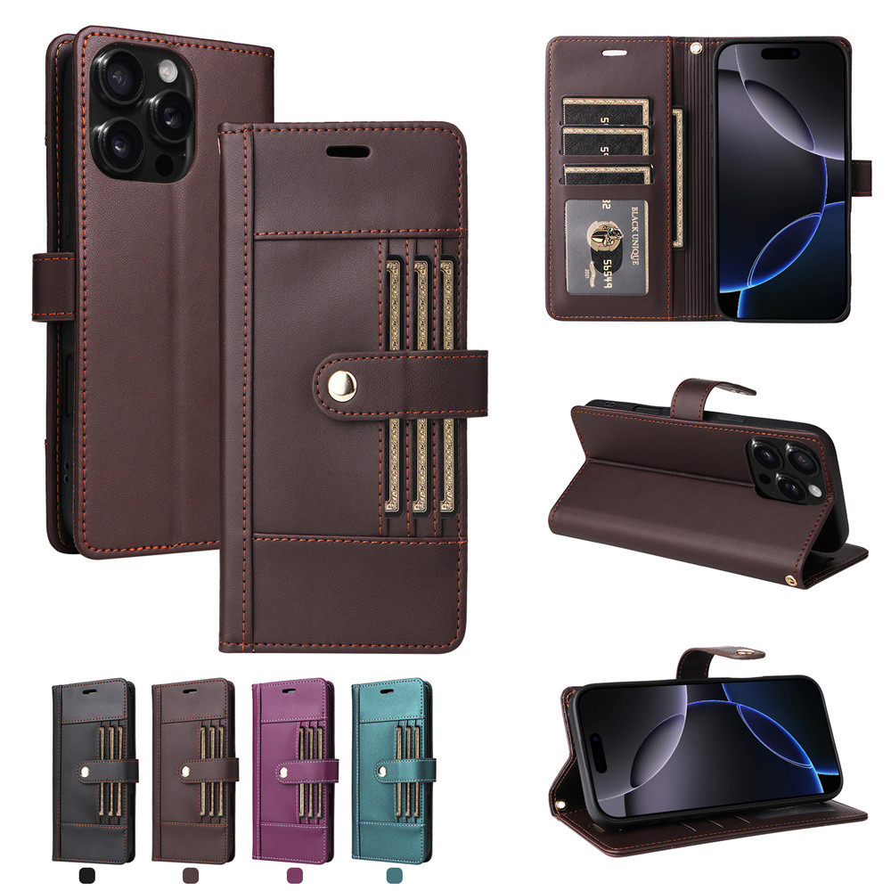 Casing untuk Sony Xperia 1 5 III 10 V IV VI VII Sony1 10VI 1VII 5III Flip Cover Wallet Case Mode Pho