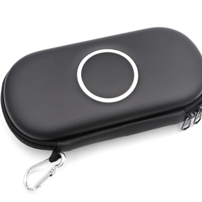 TAS POUCH SONY PSP SLIM FAT 1000 2000 3000 EVA DOMPET TRAVEL HARD CASE STORAGE BAG SONY PLAYSTATION 