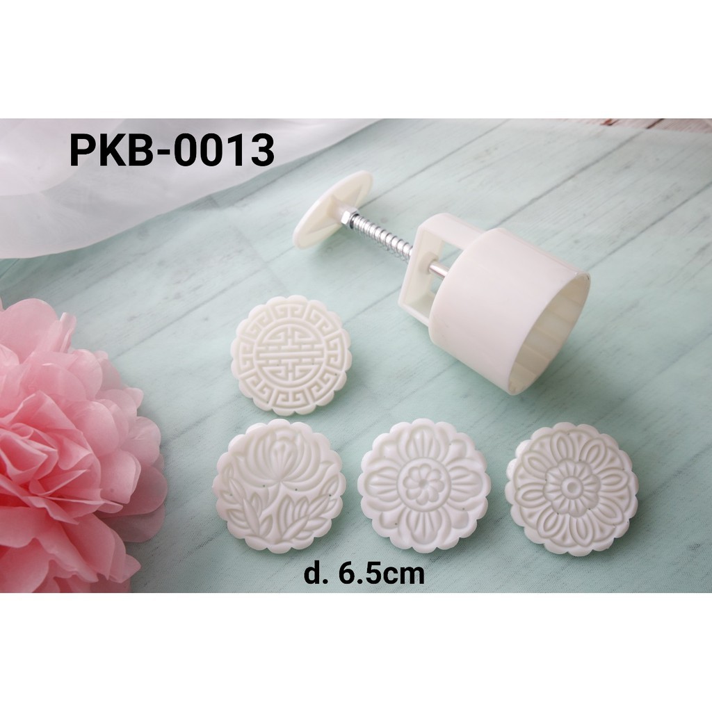 PKB-0013 Cetakan kue bulan cetakan mooncake 100gr plunger bulat yamama baking