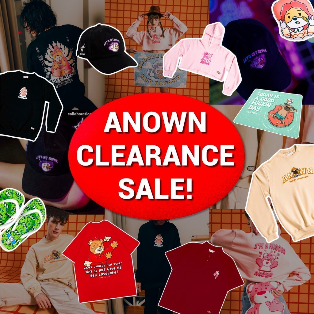 ANOWN CLEARANCE SALE