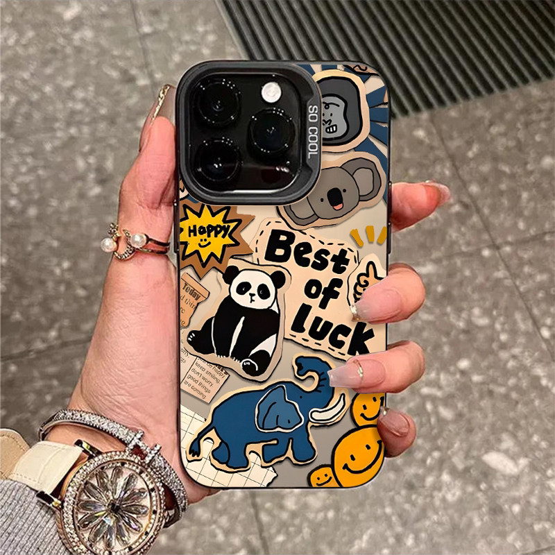 Case iPhone Lucu Casing Untuk iPhone 11 12 13 14 15 16 16pro PlusProMax 8 7Plus SE X XS XR XS Max Pl