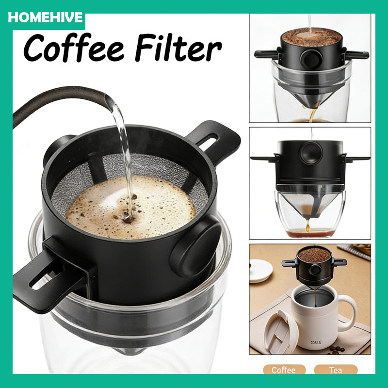 Penyaring Kopi Portable Cone Coffee Dripper / Coffee Dripper/Filter Penyaring Kopi Portable Cone Cof