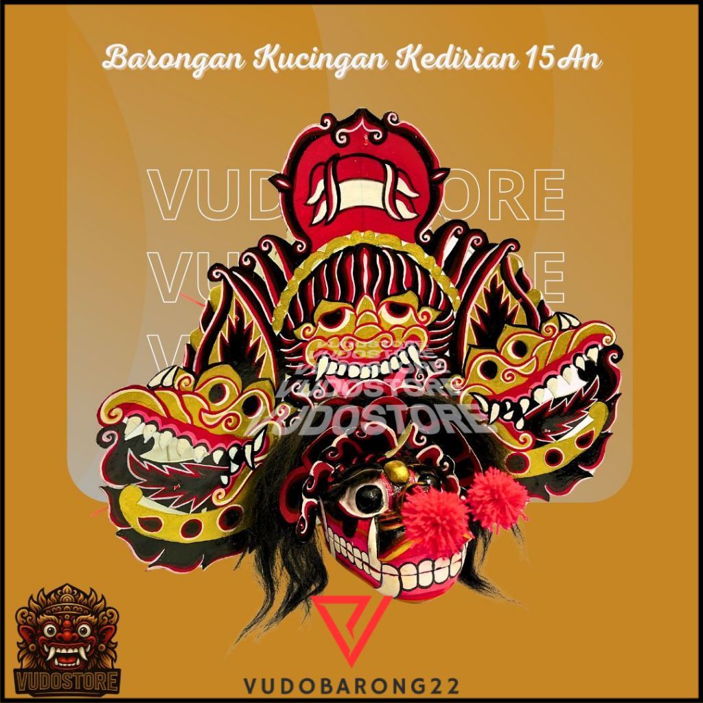 Vudobarong22 Barongan Asli Buat Pentas Ukuran 15 Barongan Kucingan Kedirian