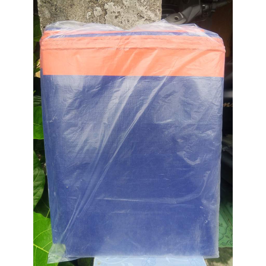 terpal lembaran BIRU OREN A12 A15 5x11 Korea terpal