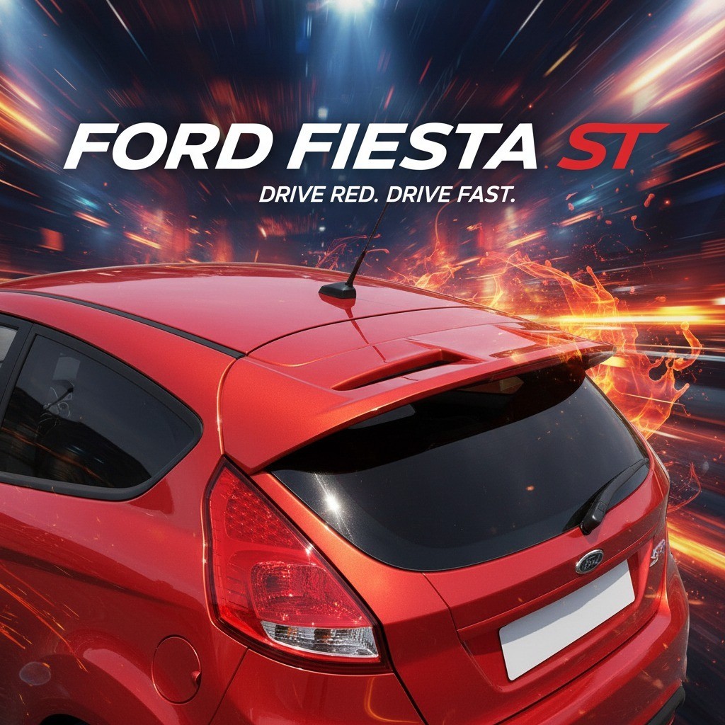 cicilan 0% spoiler ford fiesta st sayap belakang ford fiesta