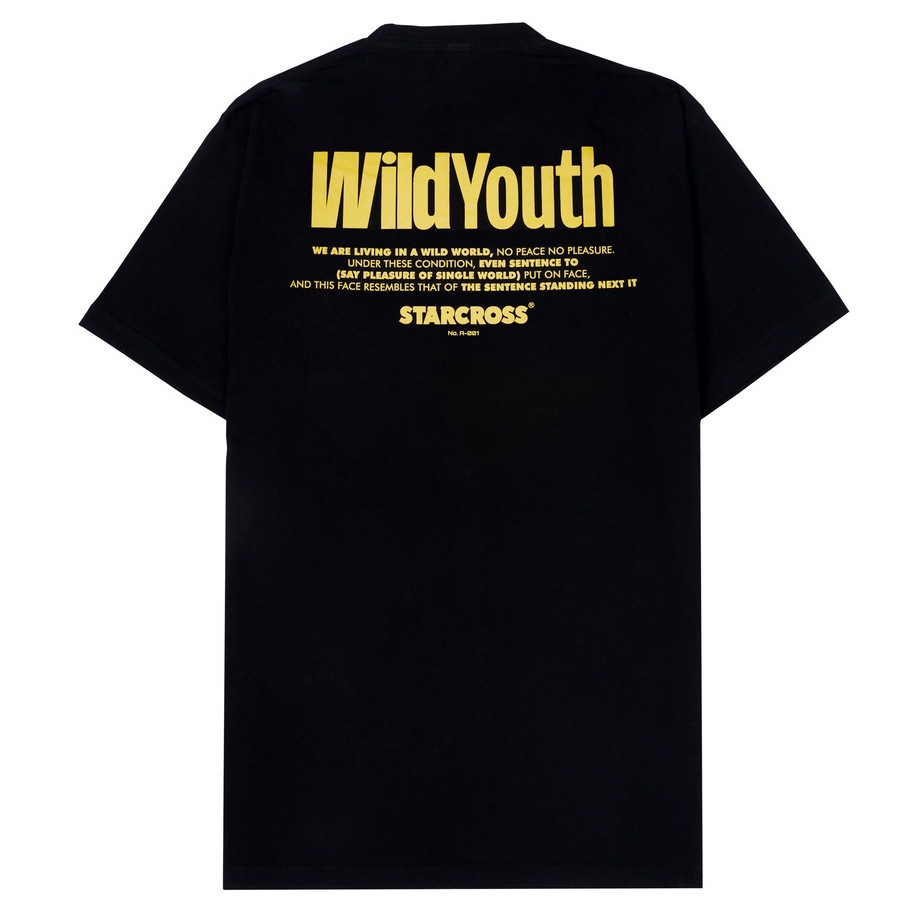 STARCROSS Kaos Pria - SENTEN - Black Original