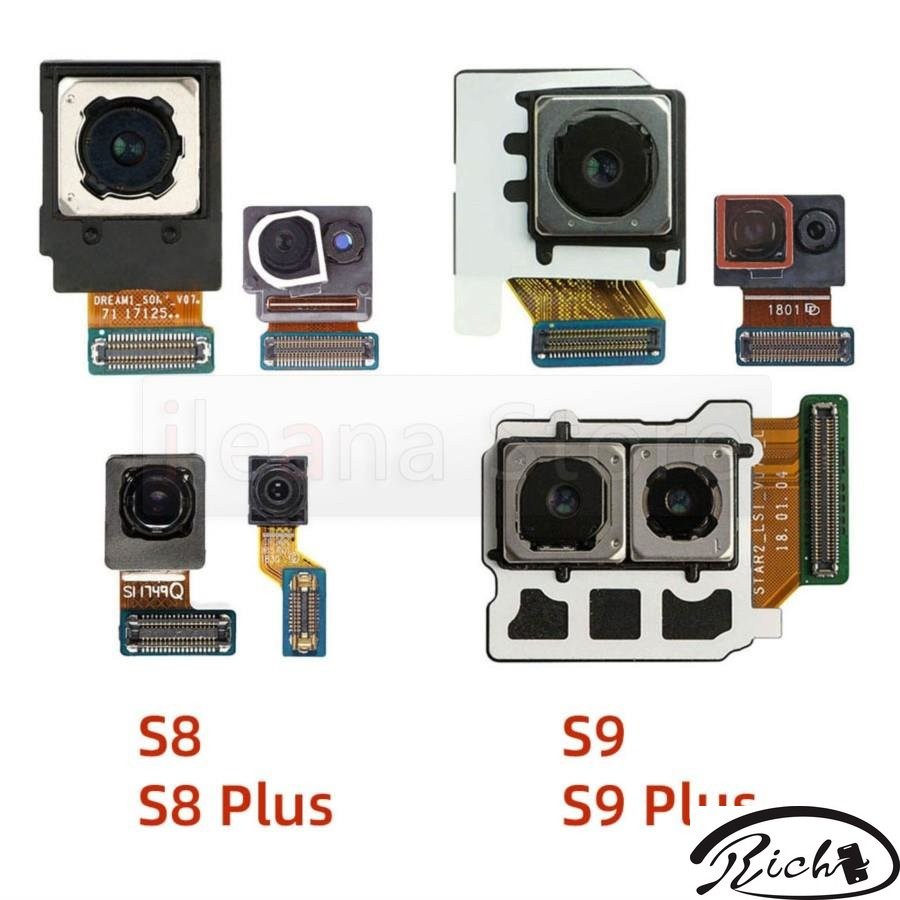 Kamera Depan Utama Untuk Samsung Galaxy S8 S9 Plus G950n G955n G960n G965n Kabel Fleksibel Kamera Be