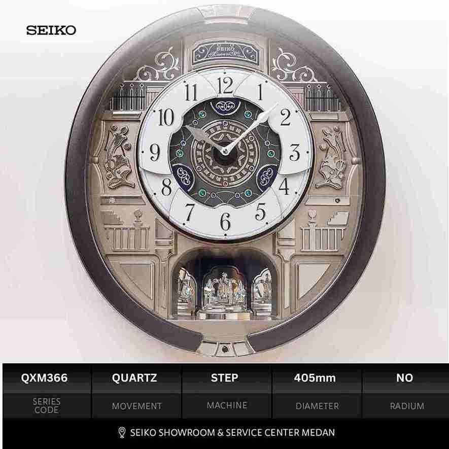 Seiko Showroom Medan - Jam Dinding Seiko QXM366