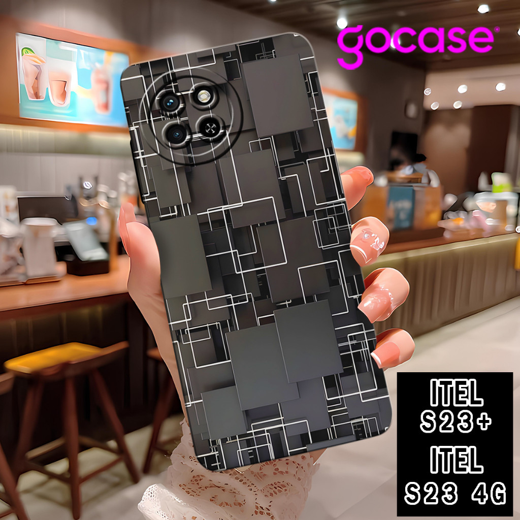 ( DTF 16 ) Sofcase Karet Untuk ITEL S23 4G l ITEL S23+ PLUS S2MOTIF ABSTRAK ANIME ASTETIC CASE CASIN