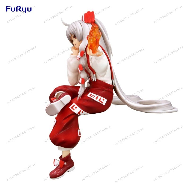In Stock Original FuRyu Touhou Project Fujiwara No Mokou  Anime aracter Model Pressed tant Noodles S