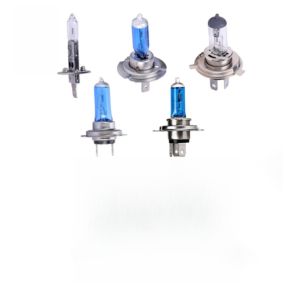 H7 H4 H1 Halogen Bulbs Lights 12V 55W 100W Fog Light Bulbs for Cars Auto Headlight Car Accessory 2PC