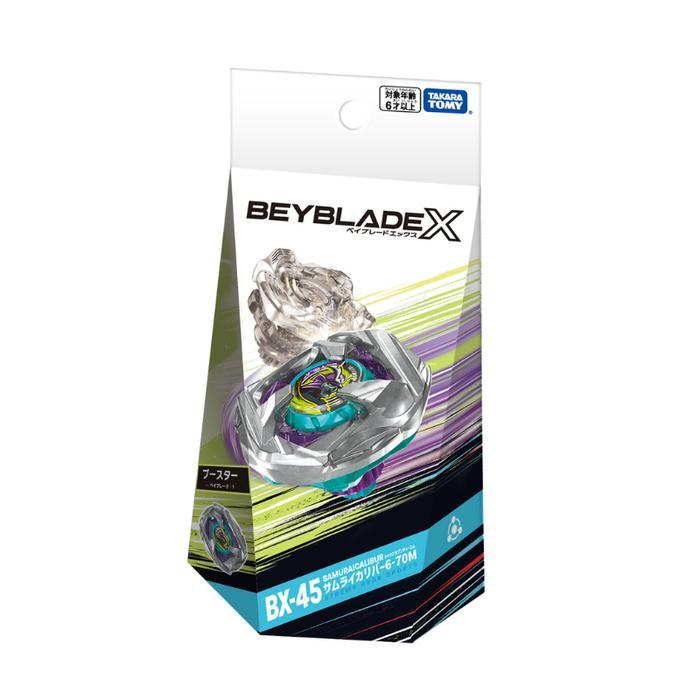 New Mainan beyblade X BX-45 Booster Samurai Caliber 6-70M - Single item