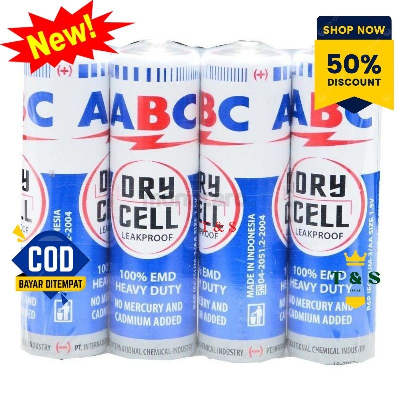 baterai ABC - AA / A2 / AAA / A3 / ABC SUPER POWER