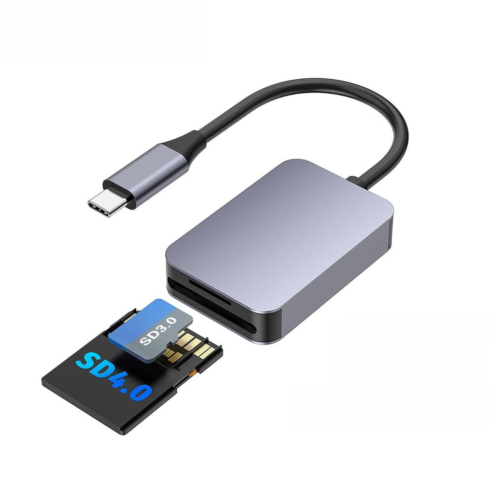 Getatek Card Reader SD40 312MBs USBC to SD Micro SD TF Memory Card Adapter for Laptop Phone Macbook 