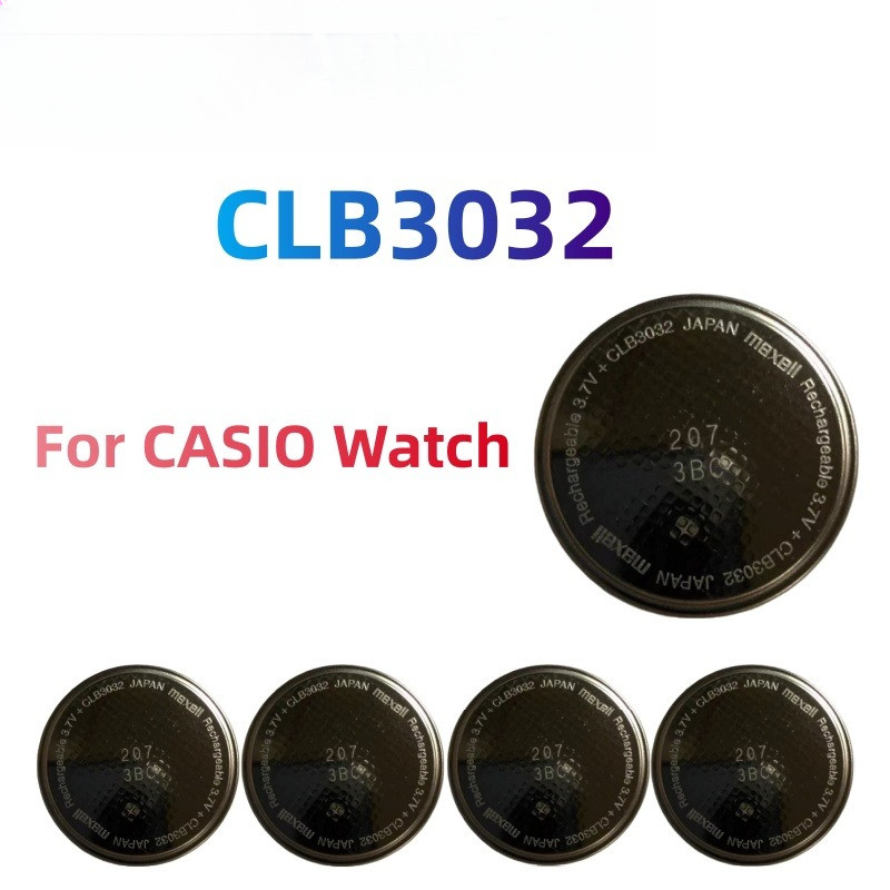 CLB3032 Photokinetic Energy Solar Charging 37V CLB 3032 Watch Battery Capacitor for CASIO Watch