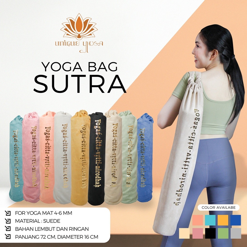 Sutra Yoga Bag / Tas Yoga Mat / Tas Matras Premium / Tas Yoga Ransel / Yoga Bag Sutra / Tas Yoga Sut