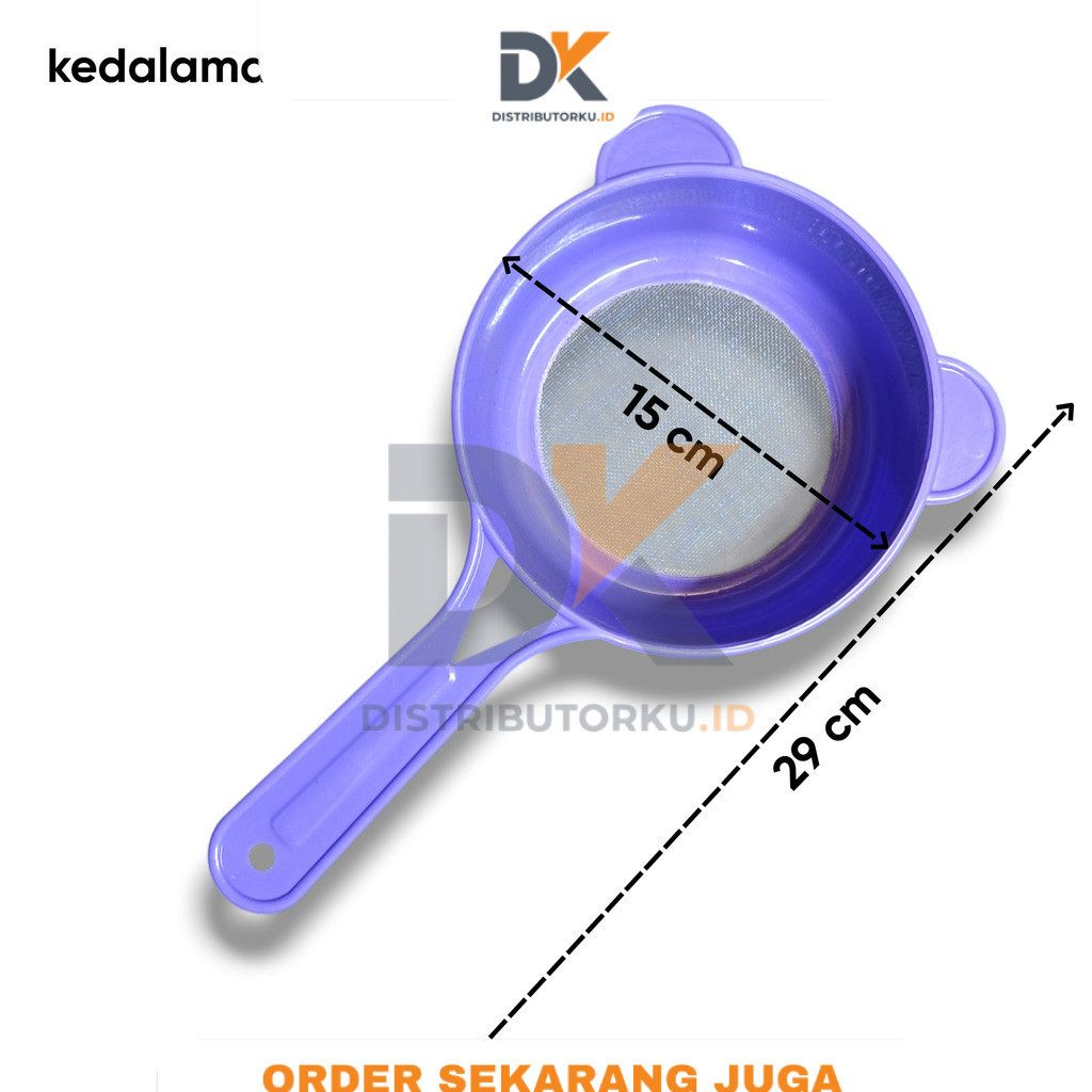 SARINGAN SANTAN KELAPA BAHAN PLASTIK SERBAGUNA (DISTRIBUTORKU.ID)