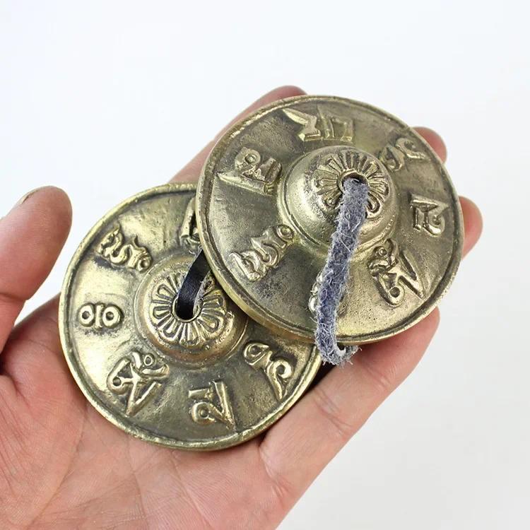 Himalayan Tibetan Chimes Handmade Tingsha for Yoga Metation Sound Healing Music Therapy