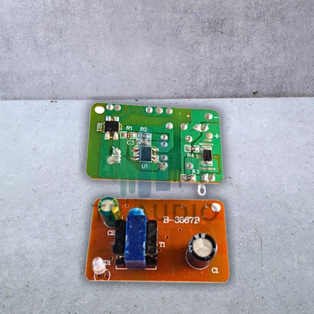 Modul SMPS 12V 0.5A Kit PSU Catu Daya 12VDC 500mA Input 220V AC Lengkap LED Indikator