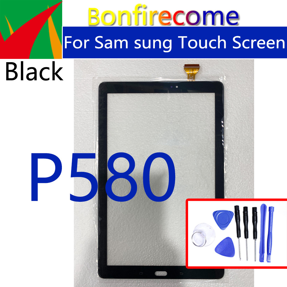 For Samsung Galaxy Tab A 10.1 2016 P580 P585 P585Y Tou Screen Panel Tablet Front Outer LCD Glass Len