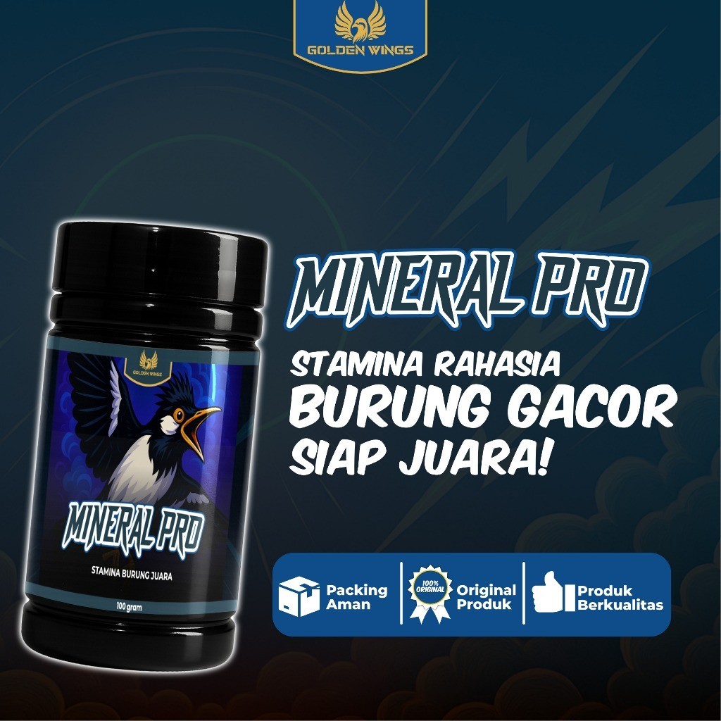 MINERAL PRO – Stamina Rahasia Burung Gacor Siap Juara