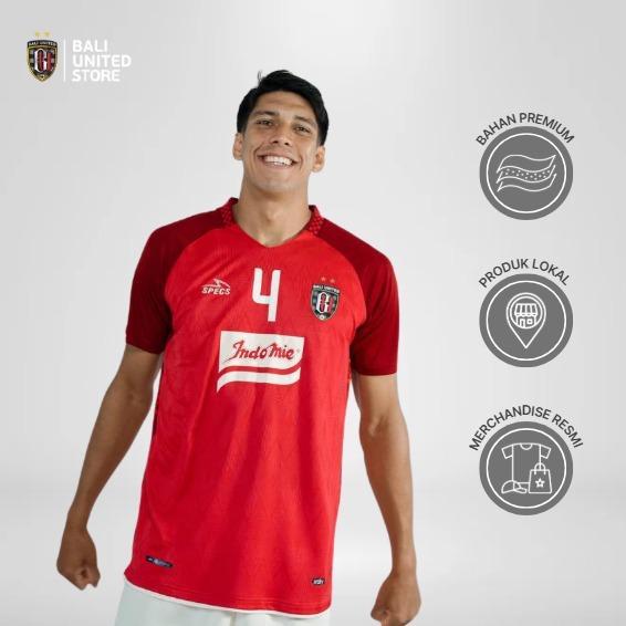 Jersey Bola Bali United FC Home  AFC Jersey 2023 Sport Baju - XXL, Jersey