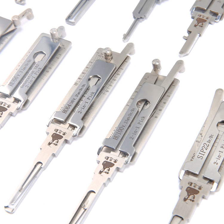 Wholesale Original LISHI 2in1 Steel Hand Tool Set 35Pcs For European Vehicle Case Package Locksmith 