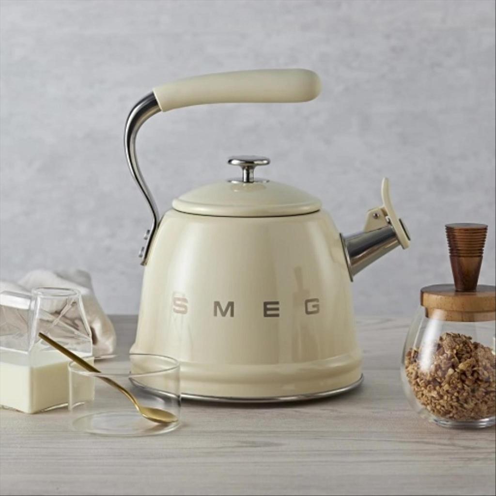 SMEG Whistling Kettle WKF01 - Kettle Stainless steel
