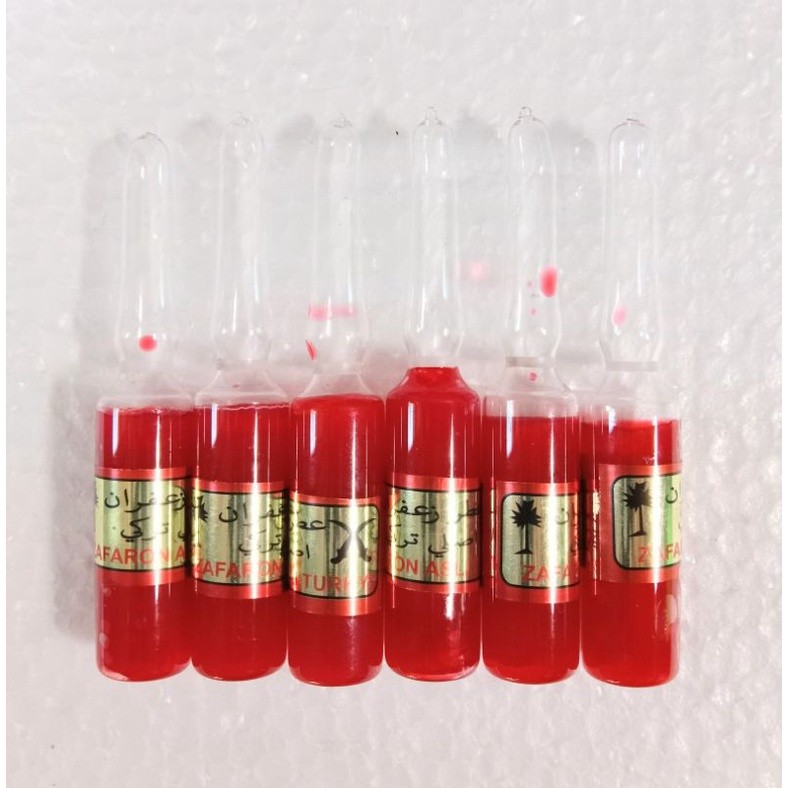 Minyak Zafaron Merah Asli Turky Kental