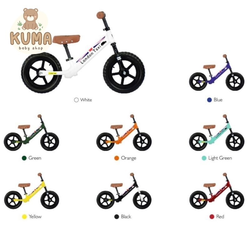 Sepeda Anak - Sepeda London Taxi / London Taxi Kick Bike / Balance Bike London Taxi