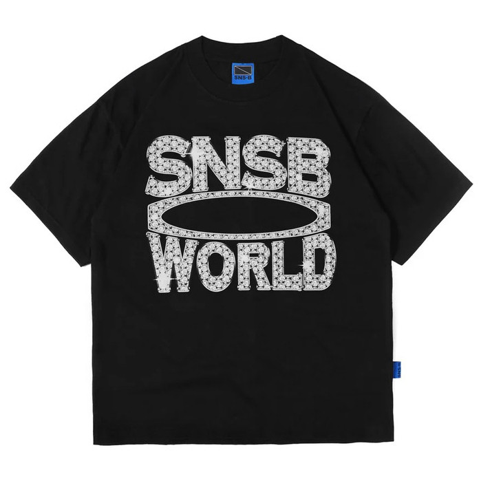 SNSB WORLD | DIME BLACK | TSHIRT | SORRYNOTSORRY.B | SNSB