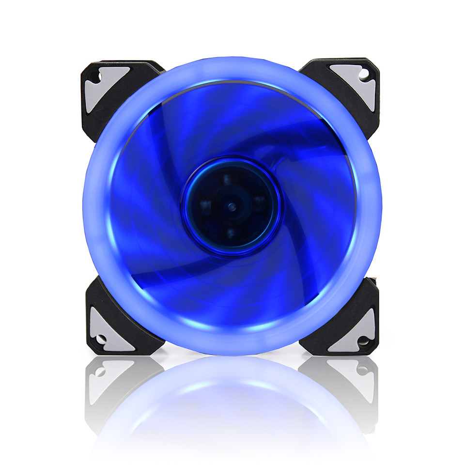 92mm Blue LED Fan 92x92x25mm DC 12V Led Fan CPU GPU Computer Case Cooling Cooler Fan 4PIN Temperatur