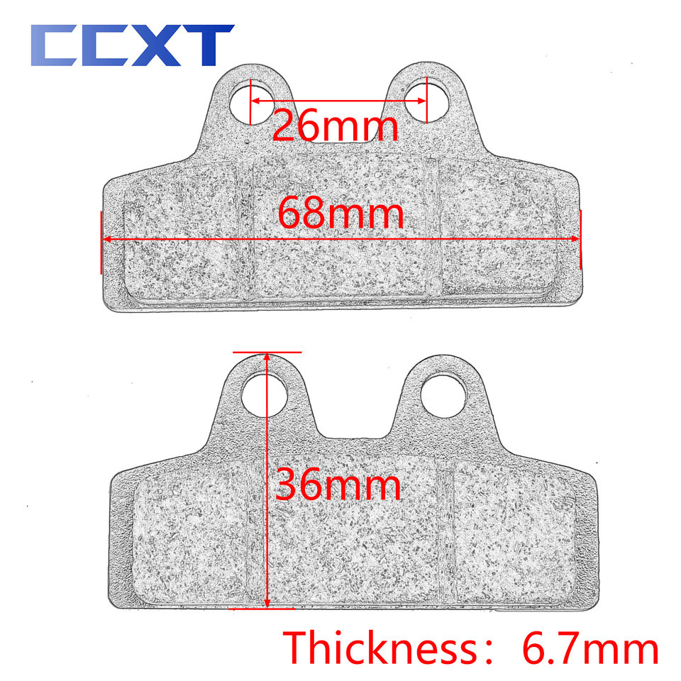 Electric Bike Electric Scooter Brake Pad For Citycoco Scooter Harley Scooter Universal Spare Parts O