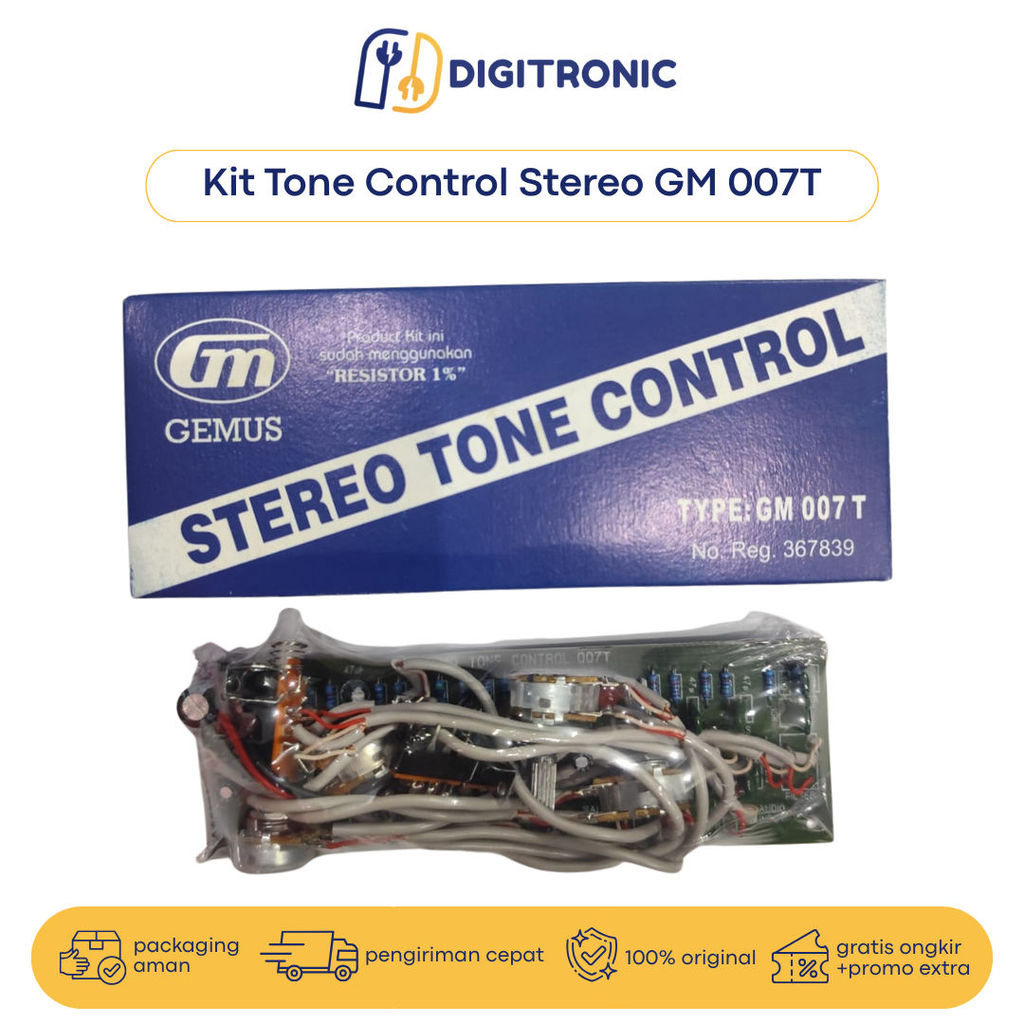Kit Tone Control Stereo GM 007T