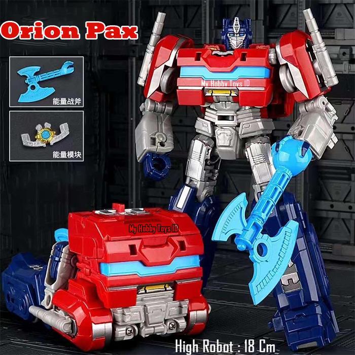 Mainan Robot Transformers One Optimus Prime Orion Pax & Bumblebee B-127 Bisa Transform Mobil - JK-10