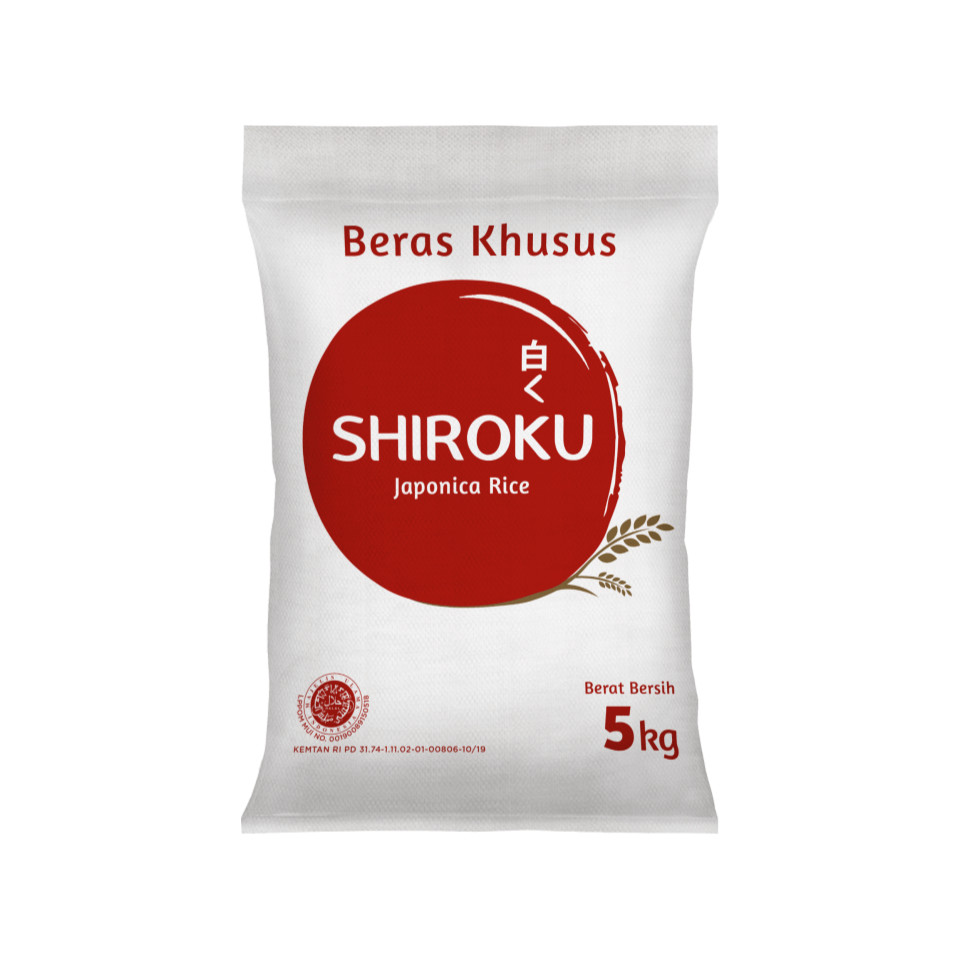 Shiroku Beras Japonica 5 kg