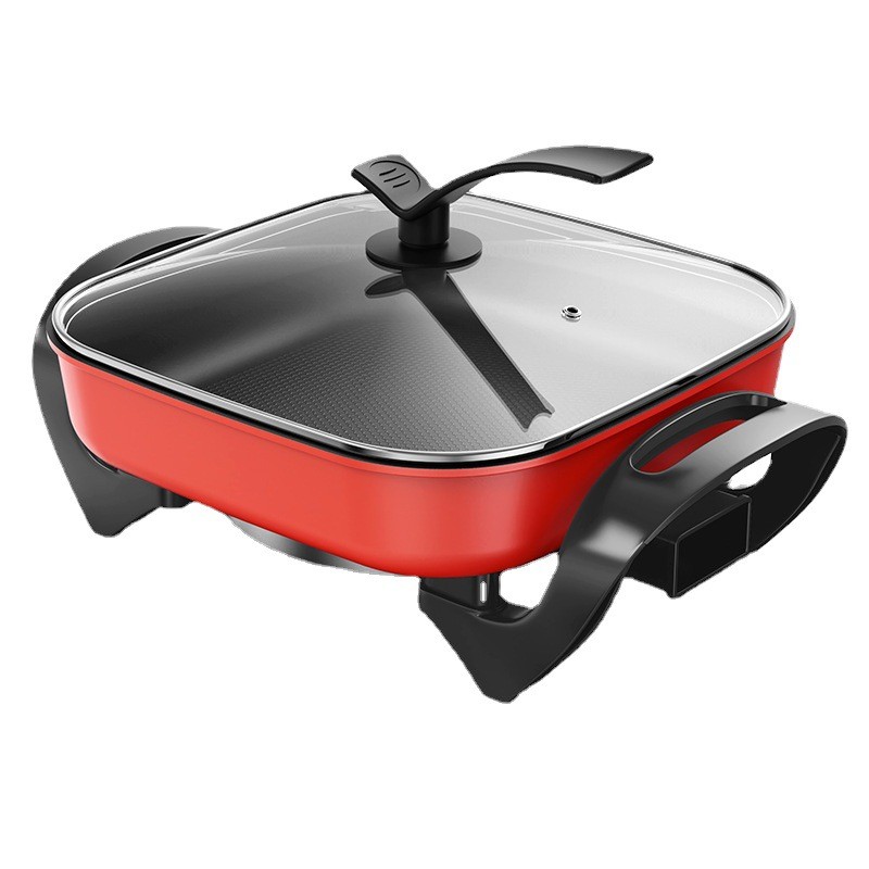 Electric Hot Pot Household Multifunctional Electric Cooking Pot Large Capacity Electric Hot Pot Barb