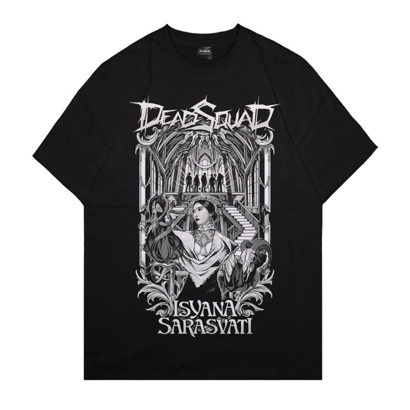 Xtrememerch Deadsquad x Isyana "Il Sogno"  Pria Wanita Original 100% Tee