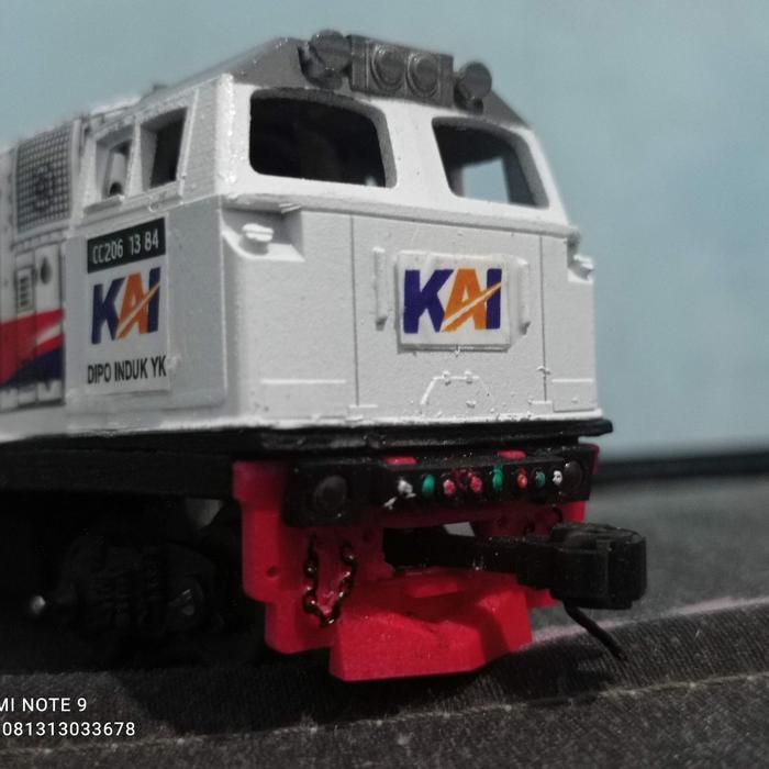 lokomotif cc 206 skala hO