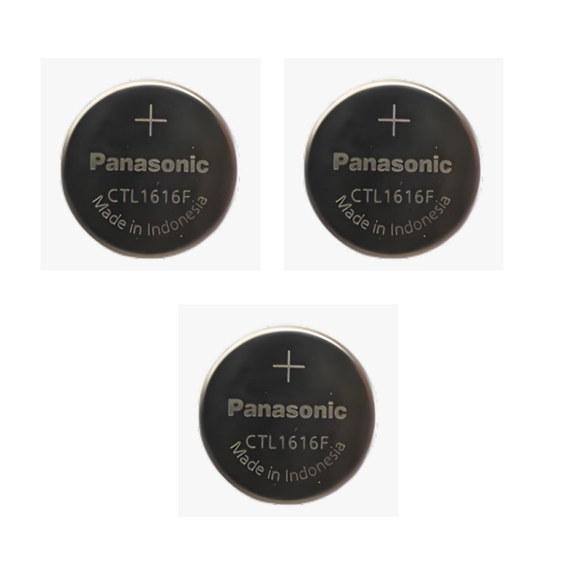 110Pcs New Original Panasonic CTL1616 CTL1616F rechargeable battery For Casio Solar Watch