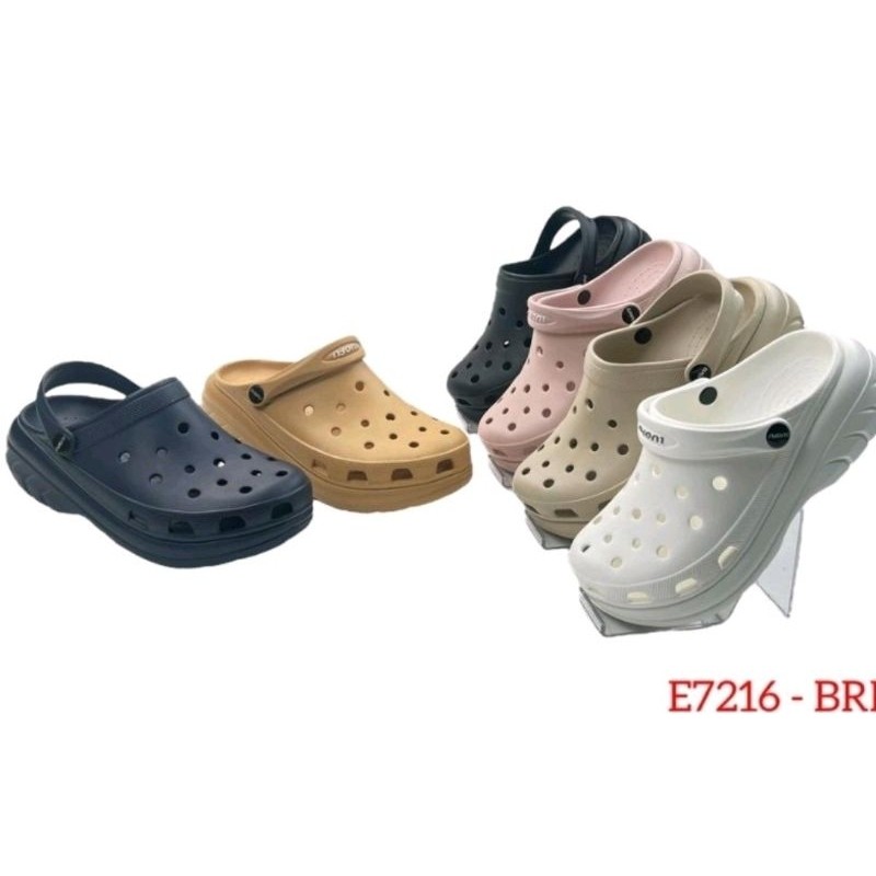 LUOFU 7216 E01PLS SANDAL KODOK WANITA/SENDAL KODOK CEWEK